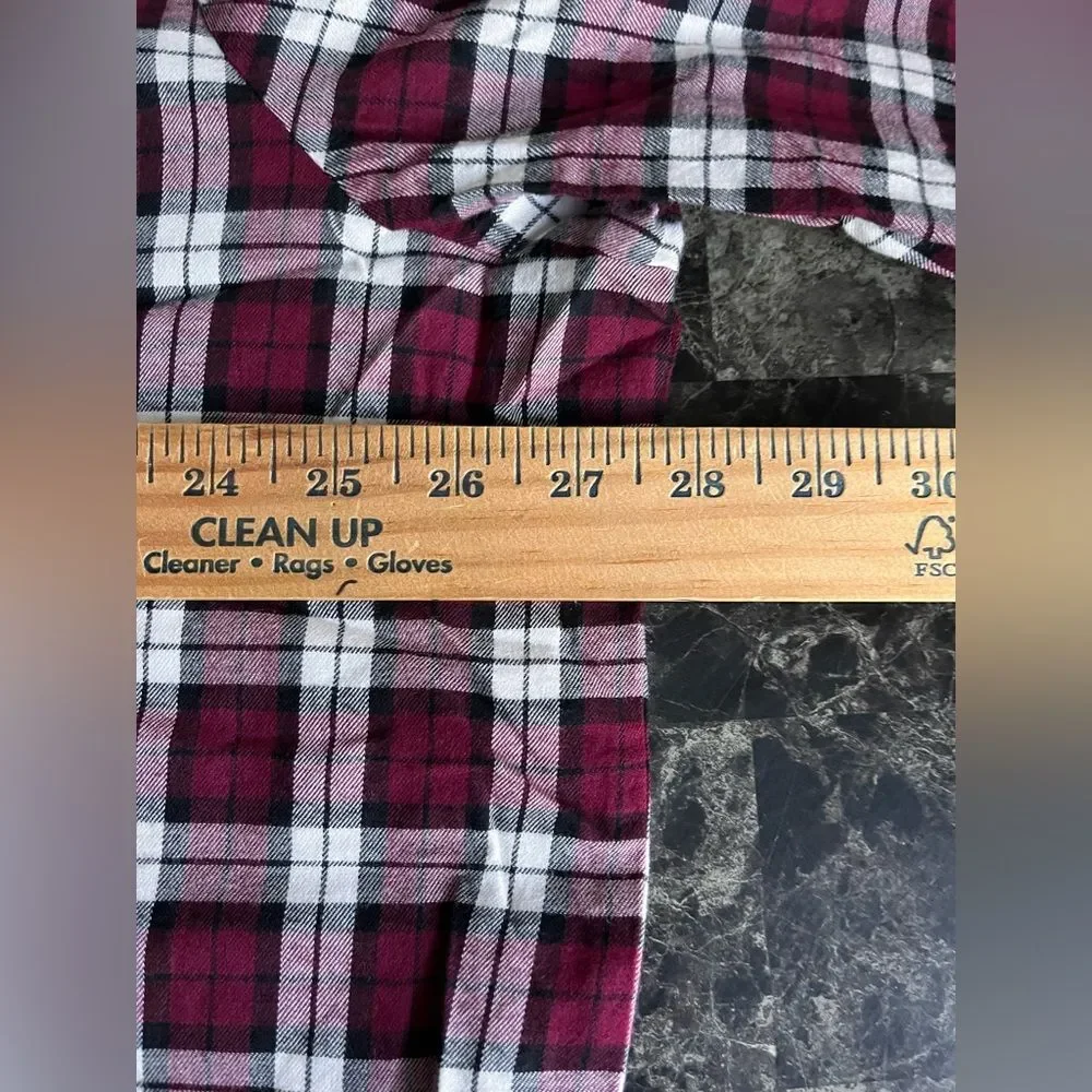 J Crew Women's Plaid Shirt Plus Size Cotton Flannel Button Down Tops 2X $79